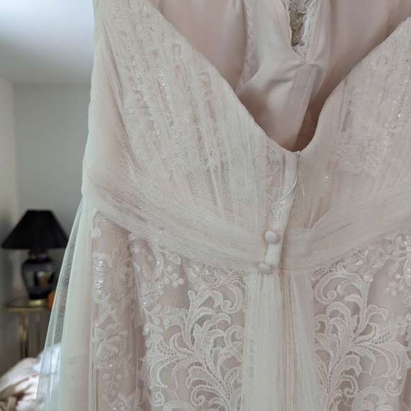 Stella York #6341 Sample Gown Bridal Size 14 - Picture 9 of 9